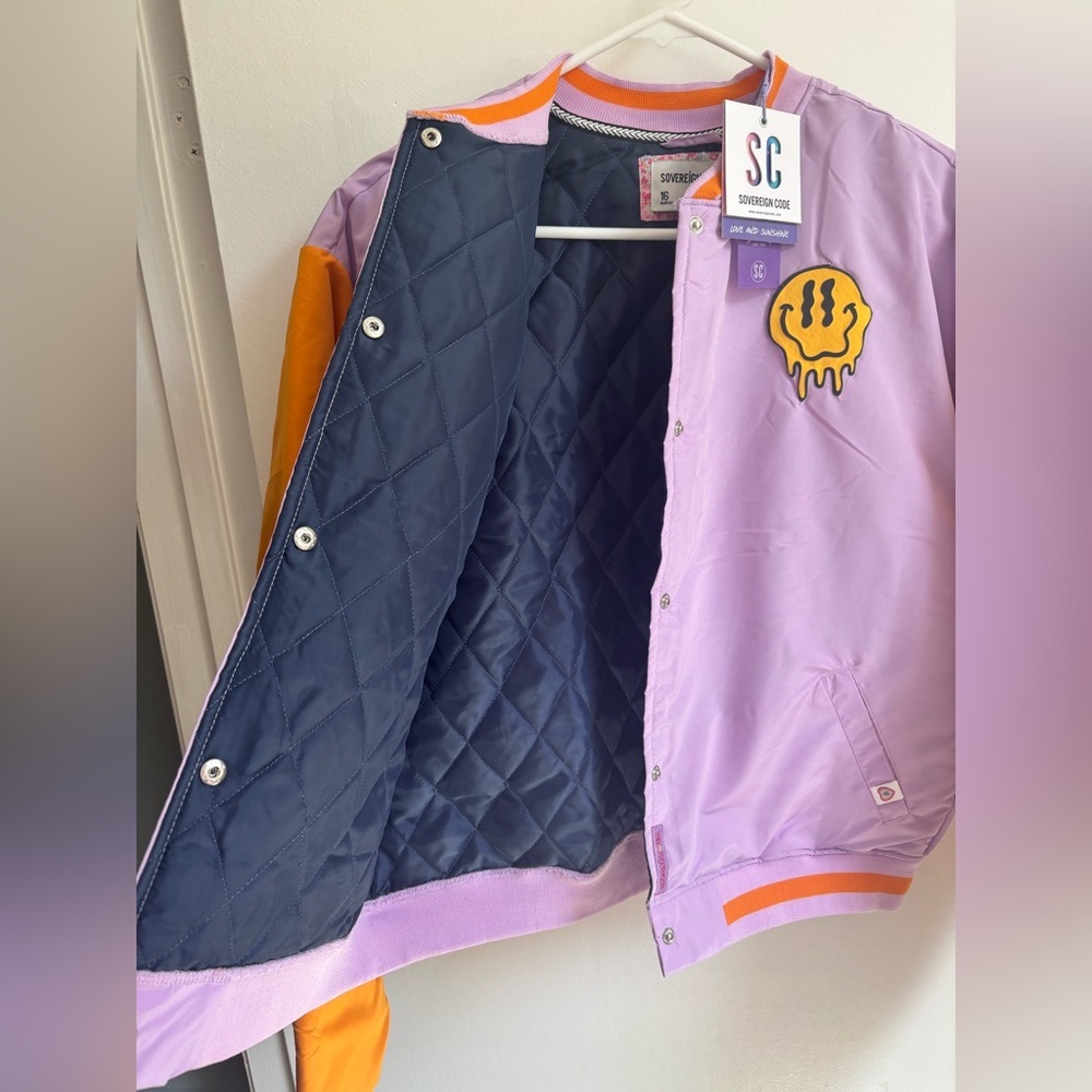 Sovereign Code Youth Lavender and Tangerine Jacket